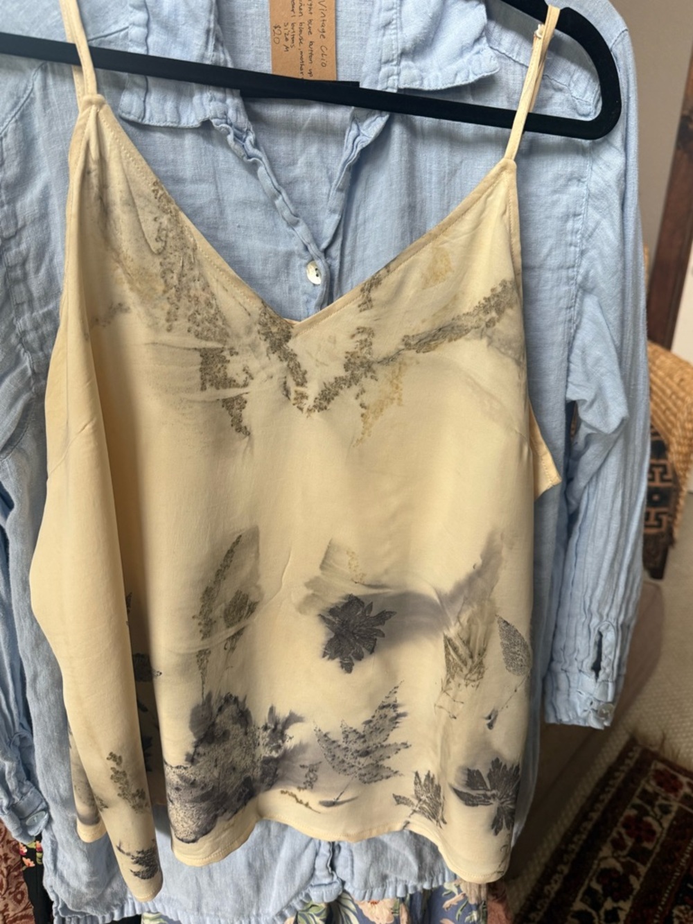 Hand Dyed Silky Cami